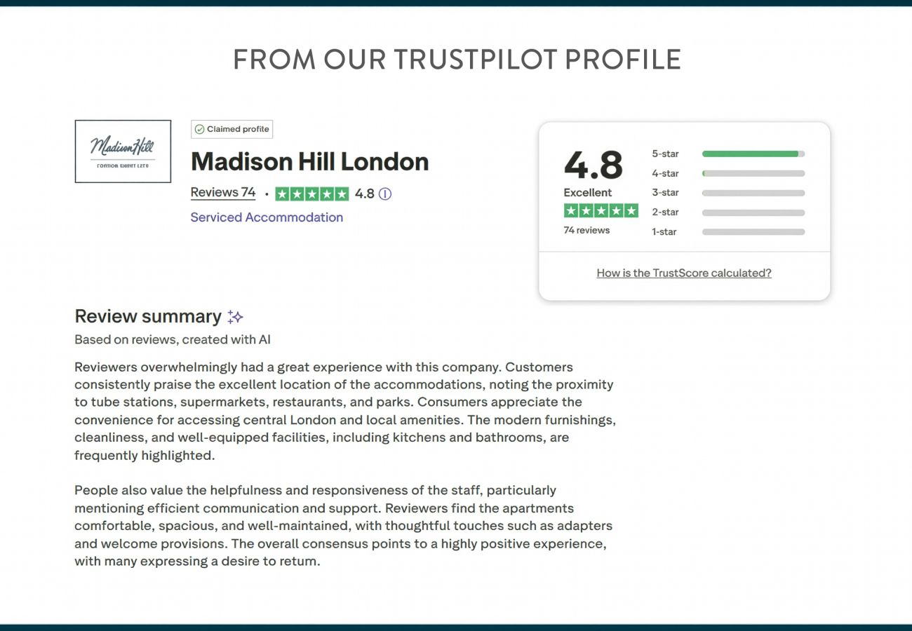 Apartment in London - Madison Hill - White Hill House 5 - 3 bedroom flat 