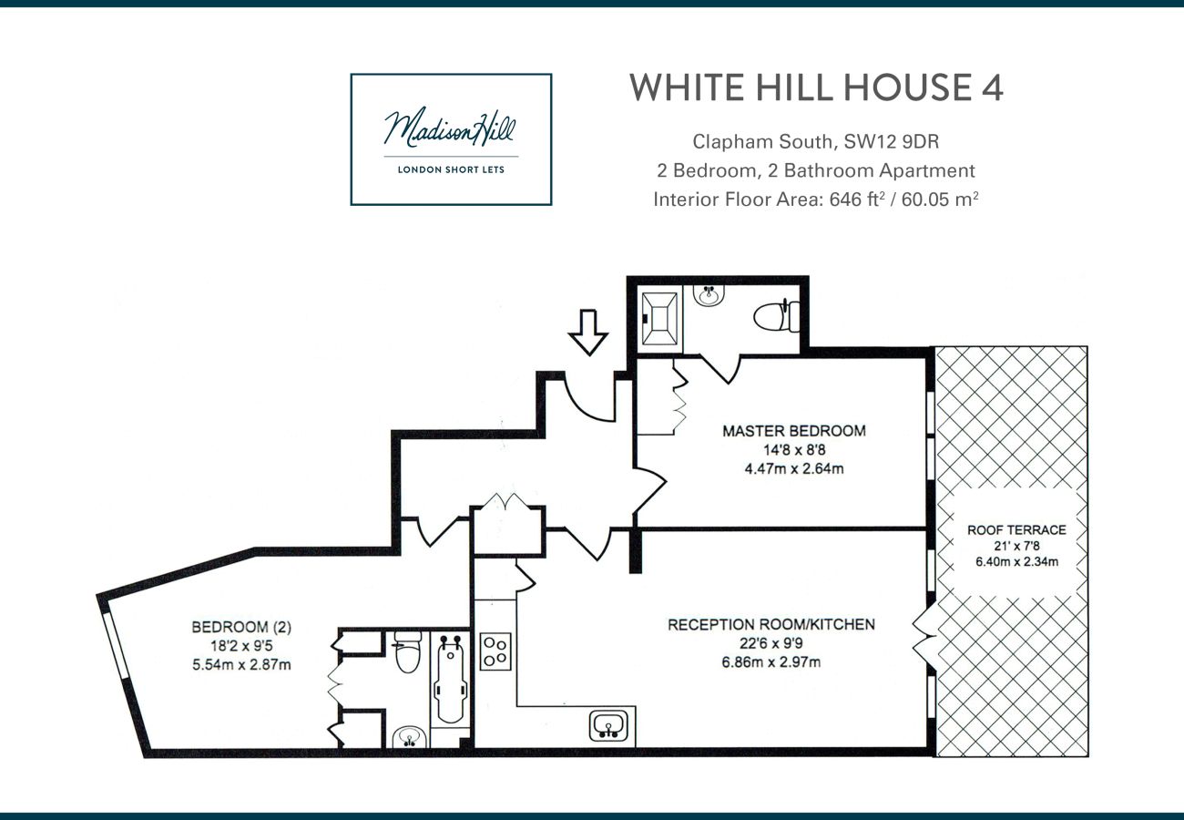 Apartment in London - Madison Hill - White Hill House 4 - 2 bedroom flat 