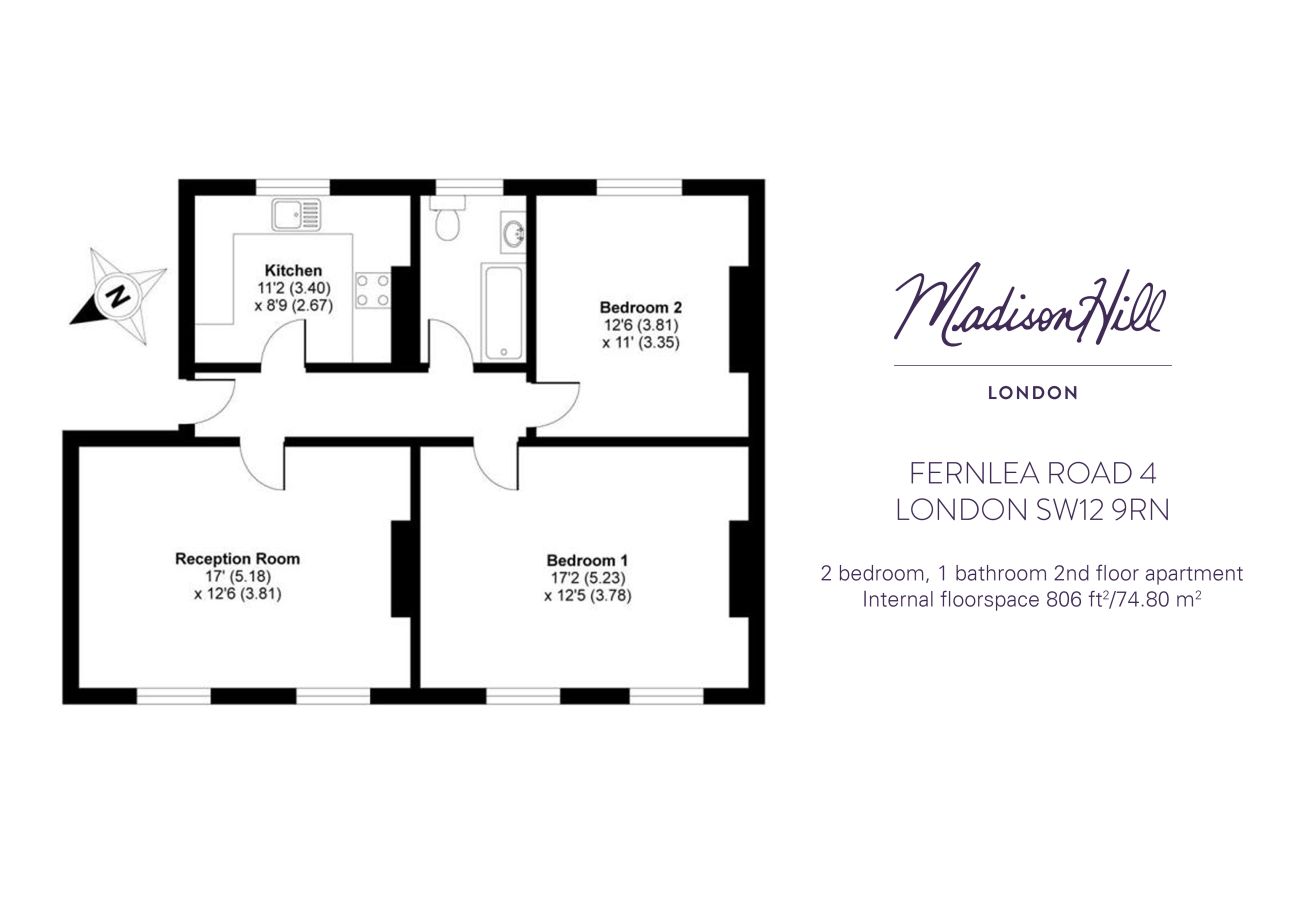 Apartment in London - Madison Hill - Fernlea View 4 - Two bedroom flat 