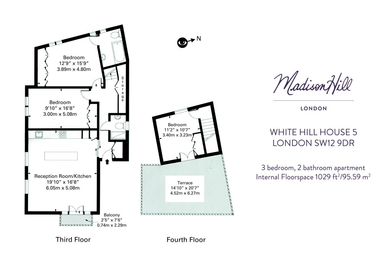Apartment in London - Madison Hill - White Hill House 5 - 3 bedroom flat 