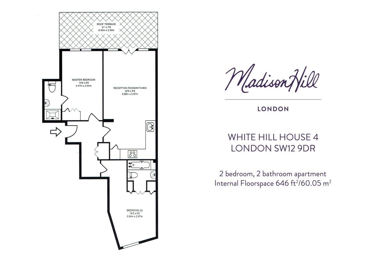 Apartment in London - Madison Hill - White Hill House 4 - 2 bedroom flat 
